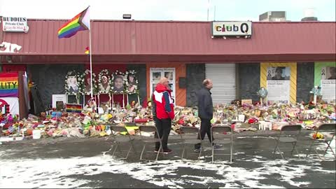 Colorado governor visits gay club shooting memorial