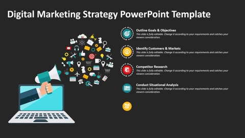 Digital Marketing Strategy PowerPoint Template