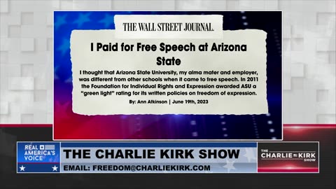 ASU Staffer Ann Atkinson Fired for Hosting Charlie Kirk, Dennis Prager: Here's What Happened