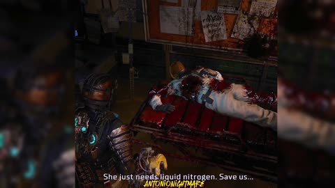 PC Dead Space Remake - I Love the Over Dramatic Death NPCs
