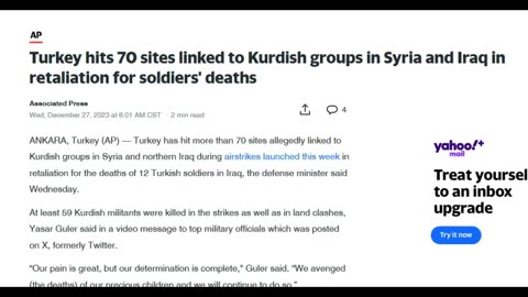 Turkey's Erdogan claims, Benjamin Netanyahu 'no different than Hitler,' as Turkey bomb 70 Kurd sites