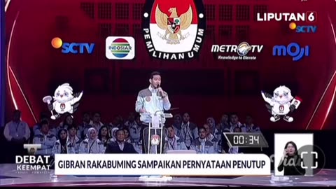 Debate, indonesian presidential candidate