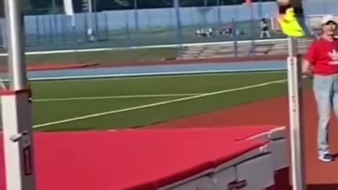 Run fast high jump