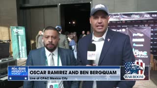 Ben Berguqam Interviews Eduardo Verástegui Live From CPAC Mexico
