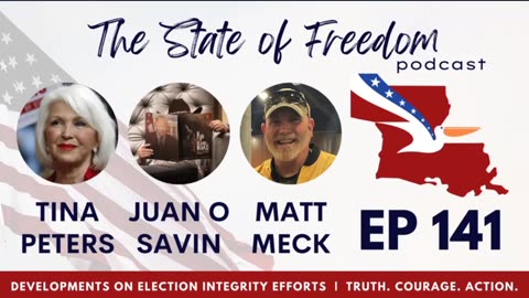 JUAN O SAVIN- Tina Peters, Matt Meck Part ONE- The State of Freedom 3 19 2024