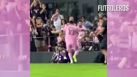 Lionel Messi Inter Miami Debut, Crazy Freekick Goal !