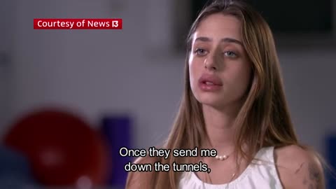 Released from Hamas captivity, Israeli hostage Mia Schem Interview (English Subs)