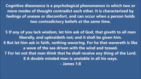 Cognitive dissonance is the mental discomfort that results from holding two conflicting beliefs,