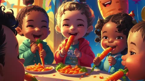 "Crunchy Carrot Tales: Exploring the Healthy Wonders for Kids!"