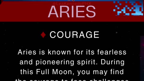 The Aries FULL MOON / Your Celestial Power UP