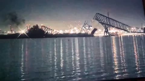A bridge in Baltimore collapsed after a collision with a cargo ship