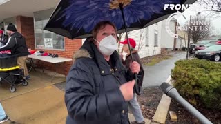 East Palestine residents like this woman are frustrated