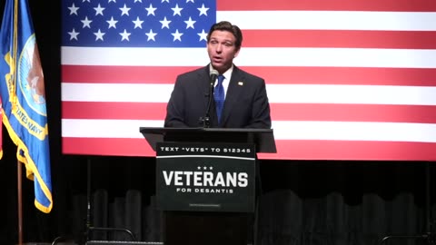 Ron DeSantis Announces Veterans Coalition in Anderson, SC