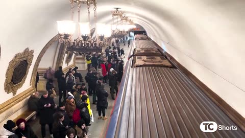 Tucker discovers the Moscow Subway is nothing like the Subway in "Diverse" countries 🚇