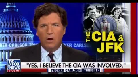 Tucker Carlson on JFK & CIA involvement