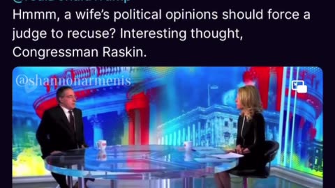 A Wife's Political Opinions Should Force A Judge To Recuse? 🤔