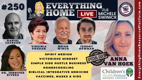 250 Children's Health Defense, Vaccine & Mask Mandates, HomeSchooling, Spirit Medium, Mindset, Side Hustle, Biblical Medicine