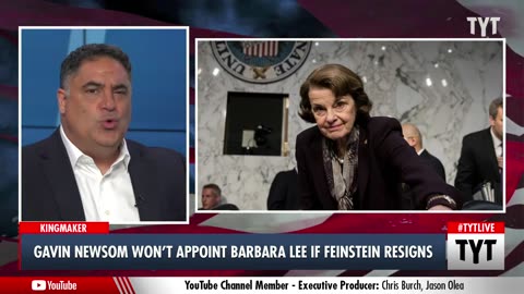 Gavin Newsom REFUSES To Appoint Barbara Lee If Feinstein Retires