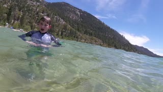 Swimming in Lake Tahoe (2021)