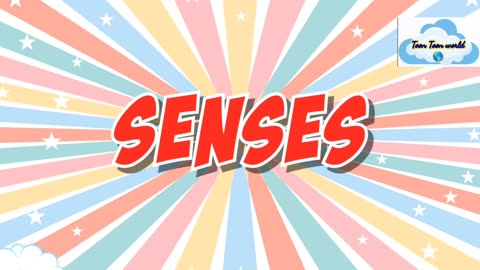 5 senses of body /#kids #5senseorgans #kidseducation