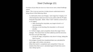 Steel Challenge 101