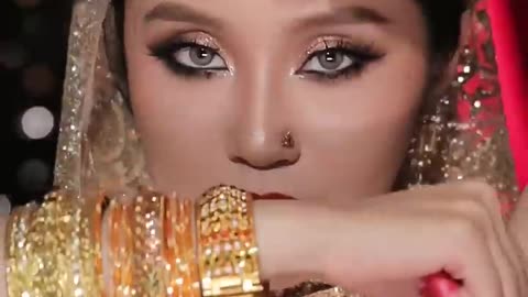 Asoka - India makeup look