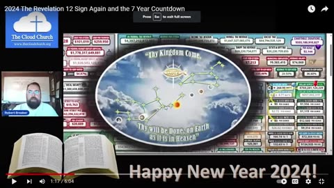 011024 US DEBT CLOCK Secret Window, JESSE WATERS- END OF WORLD? LiveforGod