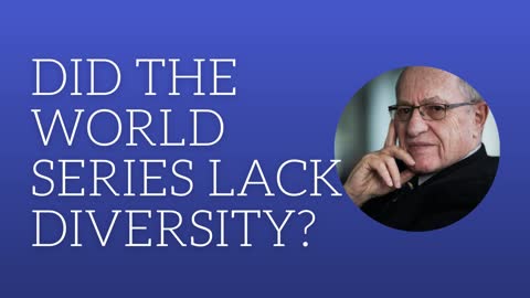 Did the World Series lack diversity?