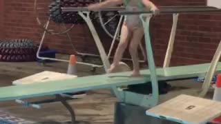 Diving Board Dancer!