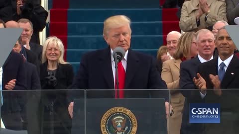President Trump Inaugural Address Jan 20, 2017