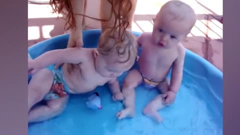 Funny twin babies video compilation -1 | Twin babies