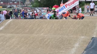 Kid Gives Up The Bike Race Trophy To Have Some More Fun Riding