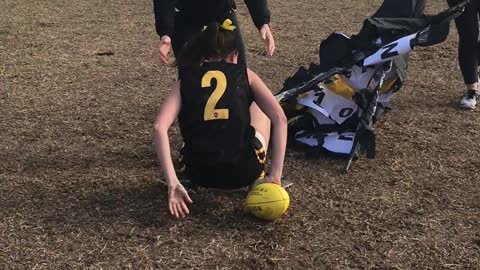 Aussie Rules Football Banner Fail