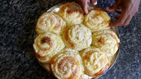 How to make fluffy coconut sweet bread just like the bakery