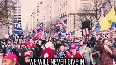 Donald Trump - We Will Never Give Up!