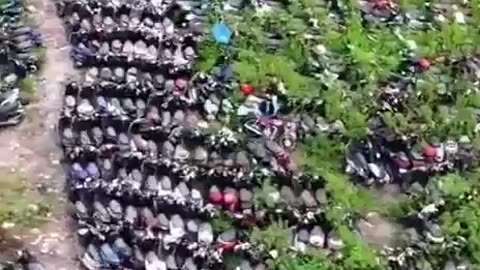 China electrical vehicle graveyard