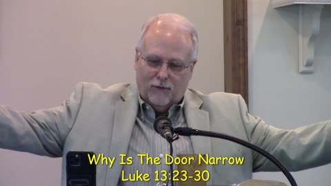 Why Is The Door To Life Narrow