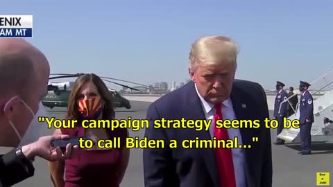 Why did you call Biden a criminal?