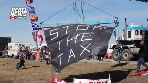 Qteam_Axe the Tax protesters near Calgary