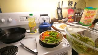 Chicken Fajita Burgers