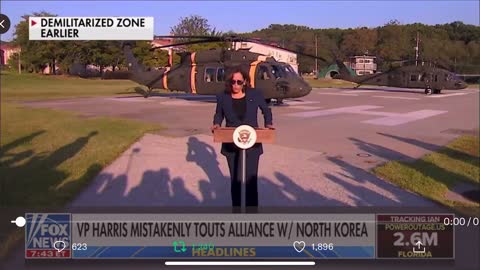 Kamala gaffe september 2022 north korea