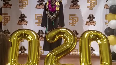 Kenz at her graduation
