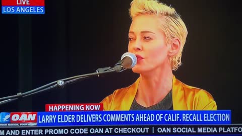 Part 4 - Rose McGowan and Larry Elder Host Press Conference for Gavin Newsom Recall