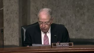 Chuck Grassley BLASTS Biden ATF Nominee 'Like Putting Antifa In Charge Of Portland PD"