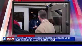 Republicans vow to challenge Electoral College votes over evidence of massive election fraud