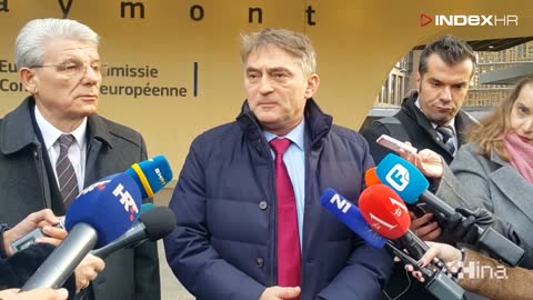Izjave Dodika i Komšića u Bruxsellesu