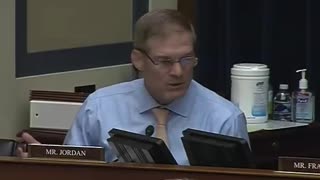 Jim Jordan Goes On Furious Tirade Against Democrats Politicizing Oversight Committee