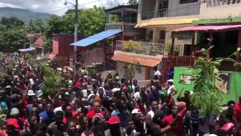 Jacmel, Haiti: Anti-government protests amid rising energy prices, inflation
