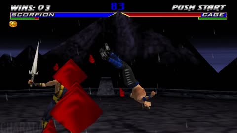 Mortal Kombat 4 - Scorpion Playthrough on N64