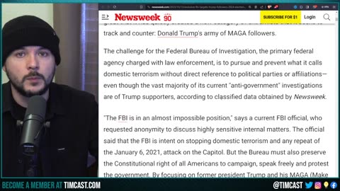 FBI Declares Trump Supporters Extremists, ADMITS It Has Been Targeting Political Rivals To Newsweek